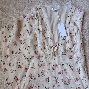 Reformation Floral Dress Sharla